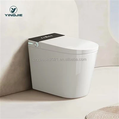 Inodoro automático intelixente de Chaozhou montado no chan